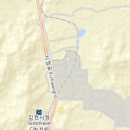 Gimcheon-si Street Map