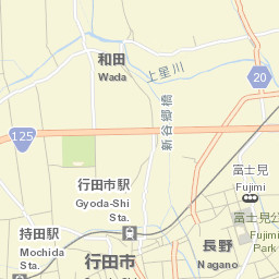 Gyōda Street Map