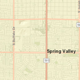 Spring Valley Street Map