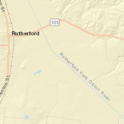 Rutherford Street Map