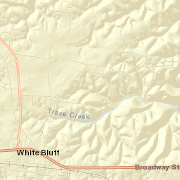 White Bluff Street Map