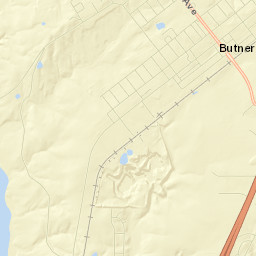 Butner Street Map