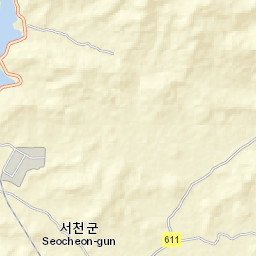 Seocheon-gun Street Map
