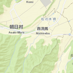 Asahi Street Map