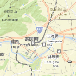 Yorii Street Map