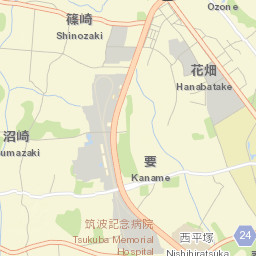 Tsukuba-shi Street Map