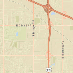 5259 South Memorial Drive, Tulsa, OK Street Map