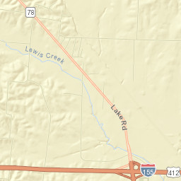 2697-3099 Jenkinsville-Jamestown Road, Dyersburg, TN Street Map