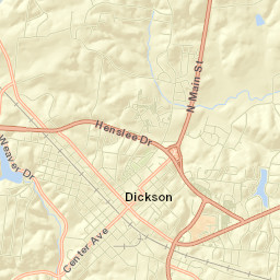 Dickson Street Map