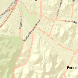 Forest Hills Street Map