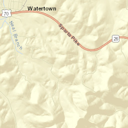 Watertown Street Map