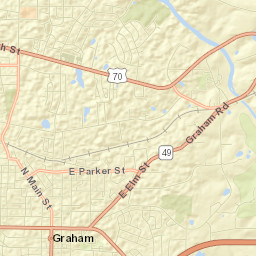 Graham Street Map