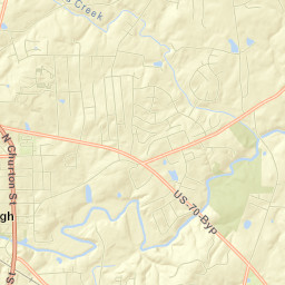 Hillsborough Street Map