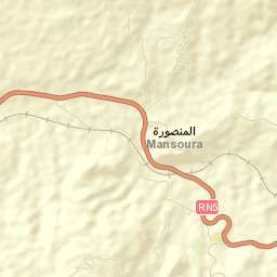 Mansourah Street Map