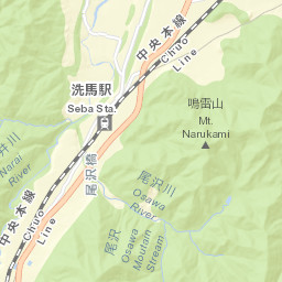 Shiojiri-shi Street Map
