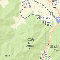 Shiojiri Street Map