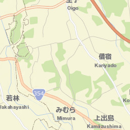 Bandō Street Map