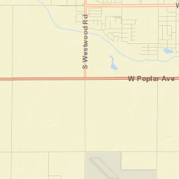 W Clare Ave Porterville California  Street Map