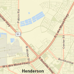 Henderson, Nevada Street Map