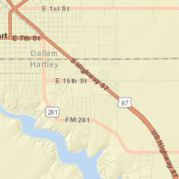 798-898 E 1st St Dalhart TX 79022 Street Map