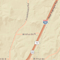6745 South 65th West Avenue, Tulsa, OK Street Map