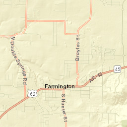 Farmington Street Map