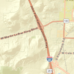 1566-1616 Beechwood Avenue, Fayetteville Street Map