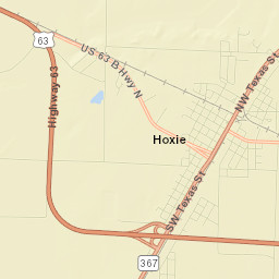 Hoxie Street Map