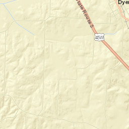 U.S. 45W Dyer TN 38330 America Street Map