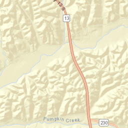 Humphreys County Street Map