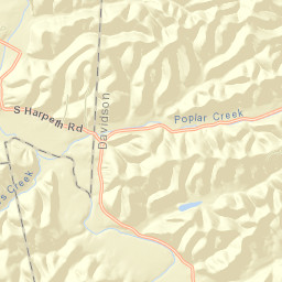 8957 Poplar Creek Rd, Nashville, TN 37221 Street Map