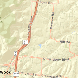 Brentwood Street Map