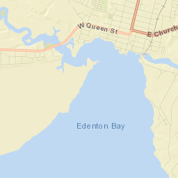Edenton Street Map