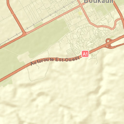 Boukadir Street Map