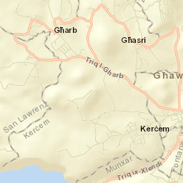 San Lawrenz Street Map