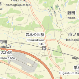 Higashimatsuyama Shi Street Map