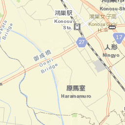 Konosu-Shi Street Map