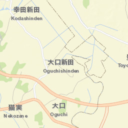 Jōsō-shi Street Map