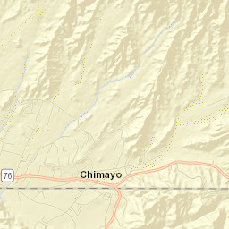 Chimayo Street Map