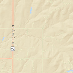 State Highway 99-33 Bypass, Drumright Street Map