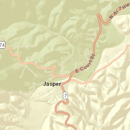 Jasper Street Map