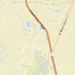 1201-1399 U.S. 51 Bypass, Dyersburg, TN Street Map