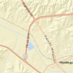 13500 Paris Street, Huntingdon, TN 38344 Street Map