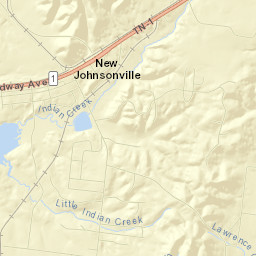 New Johnsonville Street Map