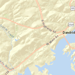 Dandridge Street Map