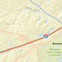 Bermuda Run Street Map