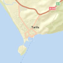 Tarifa Street Map