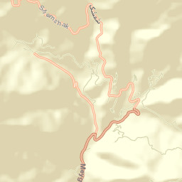 Shemshak Street Map