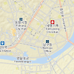 Pohang Street Map