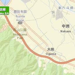 Suwa Shi Street Map